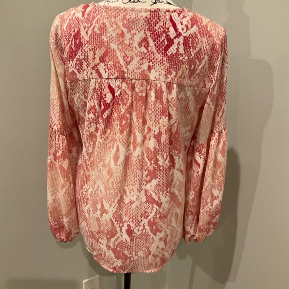 CAbi S, #5708, EUC, Bethany Snake Print Blouse - Picture 3 of 7